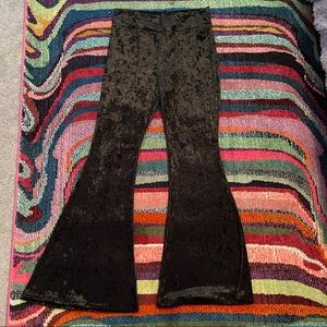 Black Velvet Belbottoms